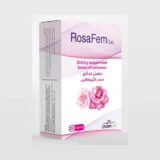 روزافيم – مكمل غذائي طبيعي لدعم الهرمونات وصحة المرأة | 20 كبسولة RosaFem – Natural Isoflavones Supplement for Women’s Hormonal Balance | 20 Capsules