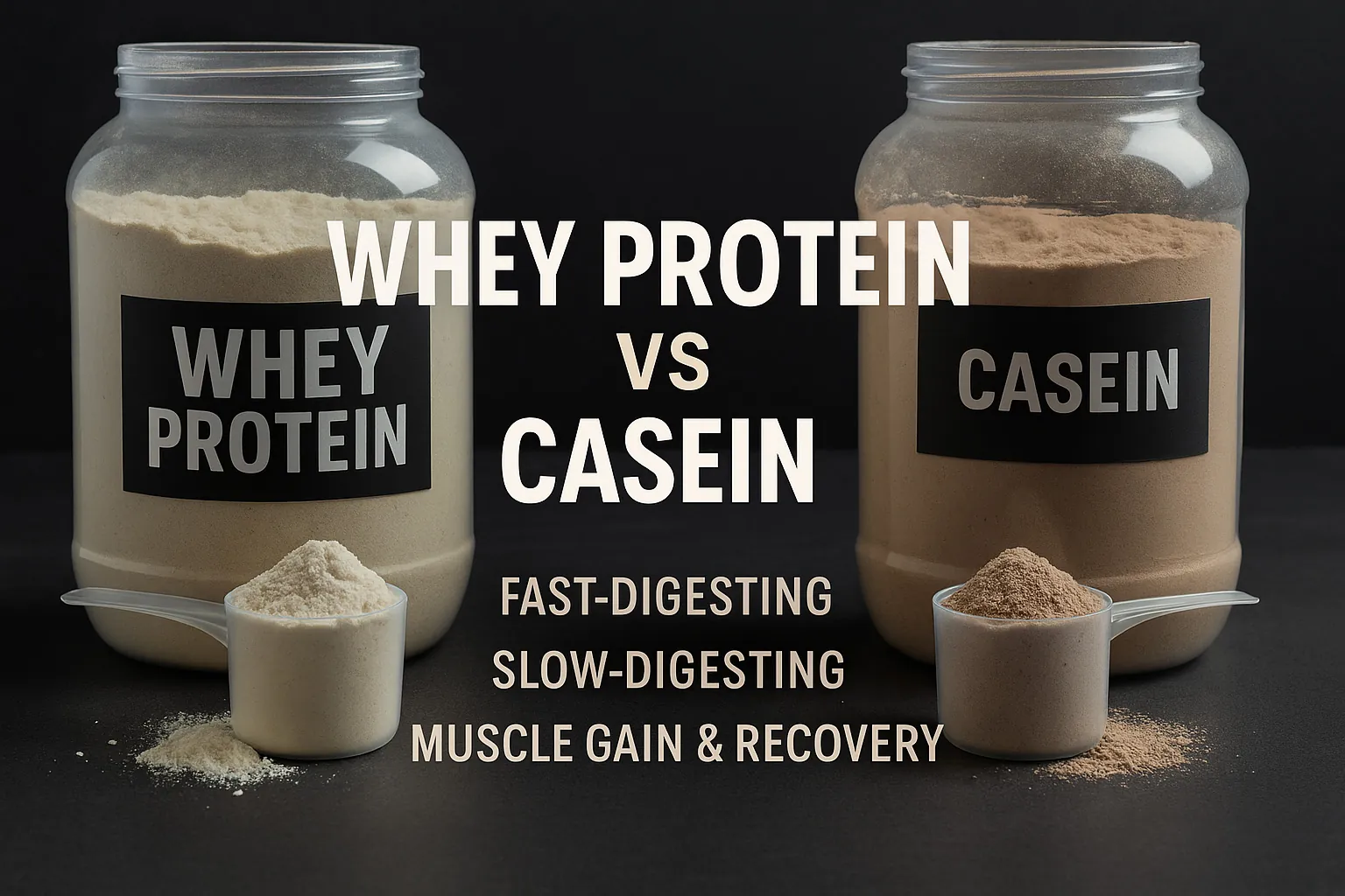 Whey Protein vs Casein: Which One Is Right for You?