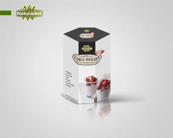 بذور الشيا 100 غني بالأوميغا 3 لصحة القلب والشبع - Chia Seeds Omega-3 Rich Superfood for Heart Health & Satiety