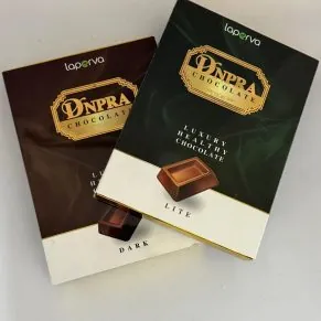 Dinpra Sugar Free Healthy Snack – Chocolate شوكولاتة – وجبة خفيفة صحية خالية من السكر مع مضادات الأكسدة