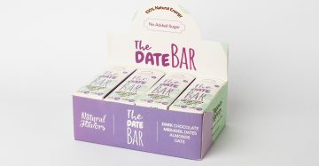 بار تمر مجدول ولوز مع الشوكولاتة الداكنة من Dates 'n Flavors مع شوكولاتة داكنة – سناك صحي طبيعي غني بالبروتين والطاقة Dates 'n Flavors Medjool Dates and Almond Bar with Dark Chocolate – Healthy Natural Protein Snack