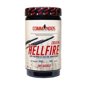 كرياتين هيل فاير (100% ميكرونايزد) – أقوى مكمل للقوة والنمو العضلي Creatine Hell Fire 100% Micronized  – Explosive Power in Every Scoop