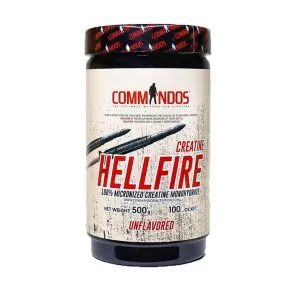 كرياتين هيل فاير (100% ميكرونايزد) – أقوى مكمل للقوة والنمو العضلي Creatine Hell Fire 100% Micronized  – Explosive Power in Every Scoop