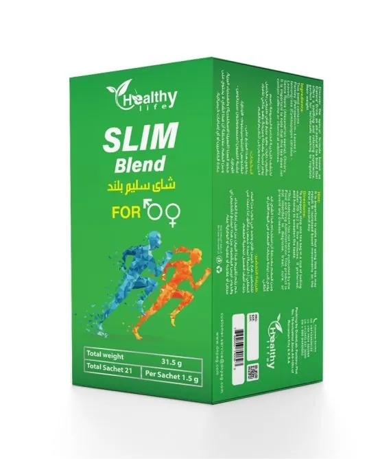 Slim Blend – 4 Herbal Detox Ingredients for Cleansing, Digestion & Natural Weight Loss