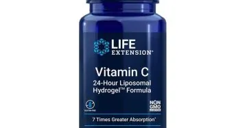 فيتامين سي من لايف اكستنشن – تركيبة ليبوزومية ممتدة 24 ساعة بامتصاص عالي Life Extension Vitamin C – 24-Hour Liposomal Hydrogel Formula for Immune & Skin Support