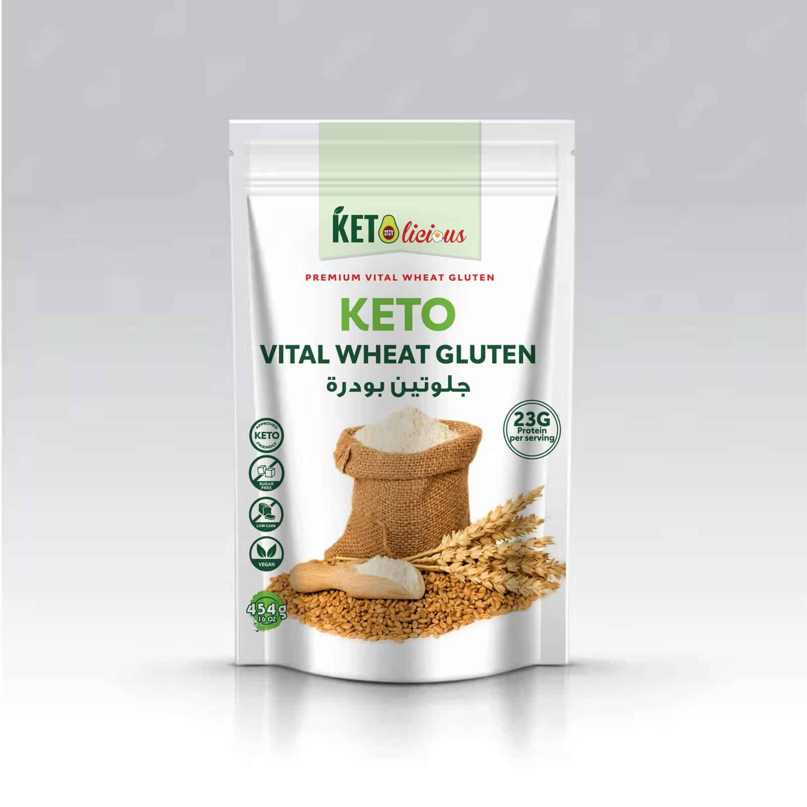 Keto Vital Wheat Gluten | The Ultimate High-Protein Low-Carb Flour for ...
