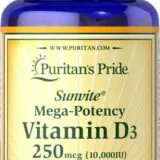 Vitamin D3 Puritan's Pride-فيتامين د3 بيورتان برايد