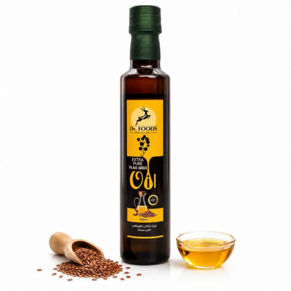 زيت بذور الكتان البكر