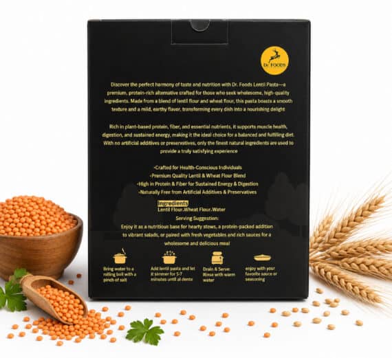 Lentil Pasta Dr Foods