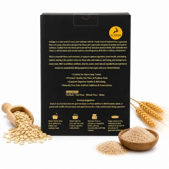 Psyllium Orzo Pasta Dr Foods