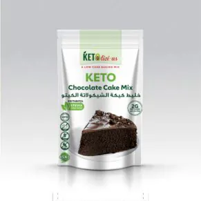 خليط كيك الشوكولاتة الكيتو-Keto Chocolate Cake Mix