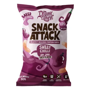 Protein Puffs Sweet Chili - سناك بروتين بفز سويت تشيلي