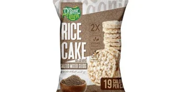 Salted Mixed Seeds Rice Cake - كعك الأرز بالبذور المالحة