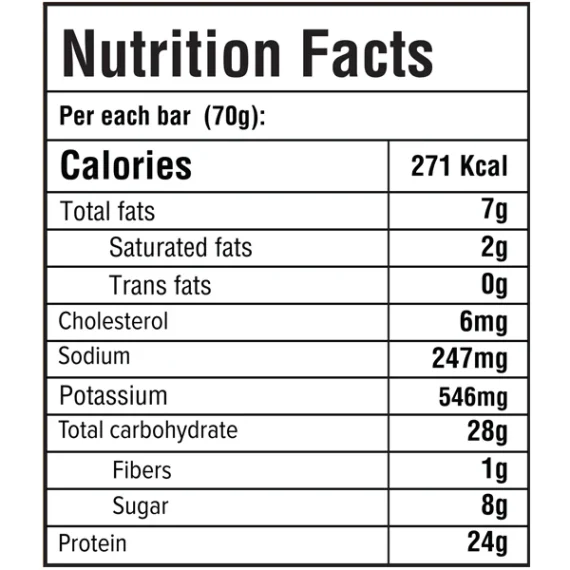 Secrets Protein Bar Banoffee Pie-سناك بروتين سيكرتس بنكهة الموز
