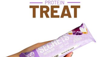Secrets Protein Bar Blueberry Cheesecake-سناك بروتين سيكرتس بنكهة التشيز كيك بالتوت الأزرق