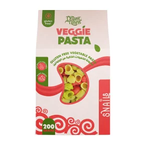 Snails Vegetable Pasta-مكرونة الحلزون بالخضروات