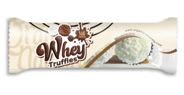Whey Truffles White Chocolate-واي ترافل بطعم الشيكولاتة وجوز الهند