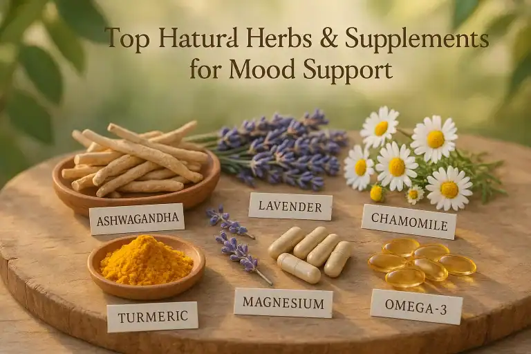 7 Popular Herbs and Supplements for Natural Mood Improvement | Benefits & Tips