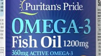 فيتامين أوميغا 3 زيت السمك بيوريتانز برايد-Omega 3 Fish Oil Puritan