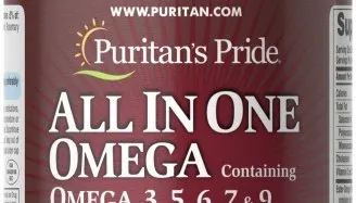 أوميجا الكل في واحد بيوريتانز برايد-All In One Omega 60 Softgels