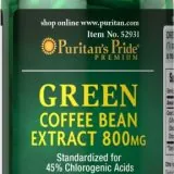 جرين كوفي من بيوريتانز برايد-Green Coffee Bean Extract Puritan’s Pride