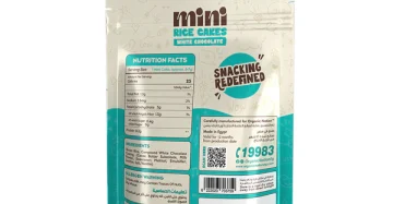 كعك الأرز المغطى بالشوكولاتة البيضاء - Mini Rice Cakes Coated with White Chocolate