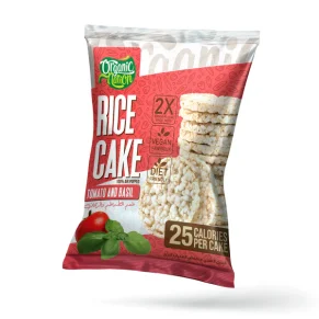 كعك الأرز بالطماطم والريحان -Tomato & Basil Rice Cake