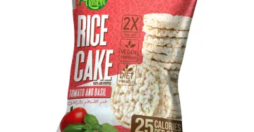 كعك الأرز بالطماطم والريحان -Tomato & Basil Rice Cake