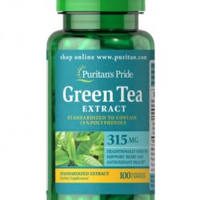 مستخلص الشاي الأخضر من بيوريتانز برايد-Green Tea Extract Puritan’s Pride