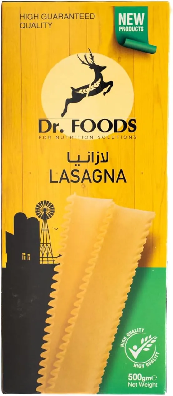 لازانيا دكتور فود-Dr Foods Lasagna Pasta
