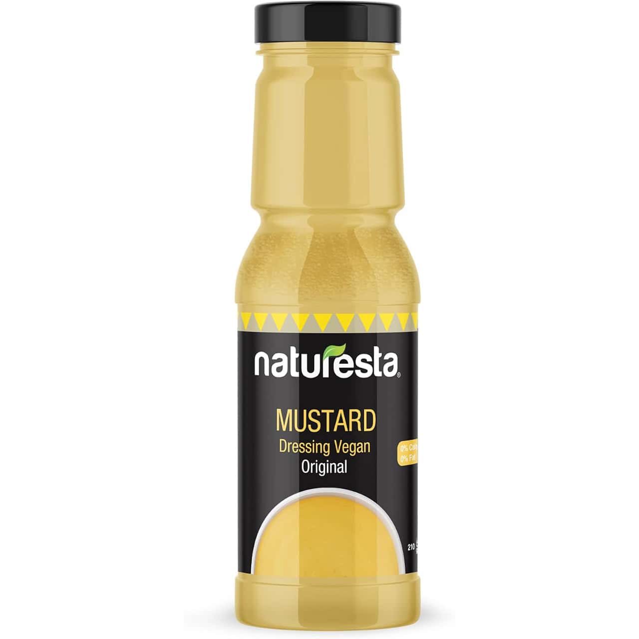 Naturesta Salad Dressing Mustard 210g  Bold Tangy Flavor, Vegan & Keto- Friendly Beseha.