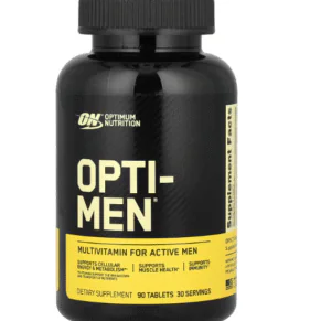 Optimum Nutrition Opti-Men – أفضل مكمل فيتامينات متعدد للرجال النشطين | دعم شامل للصحة والطاقة والأداء الرياضي