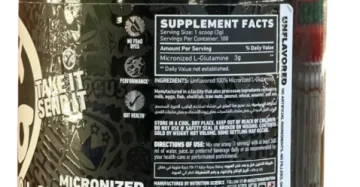Skeleton Nutrition, Glutamine