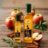 خل التفاح العضوي الخام غير المصفى مع الأم | خل عكِر 100% طبيعي من Dr. Foods Organic Apple Cider Vinegar – 100% Raw, Unfiltered & With the Mother