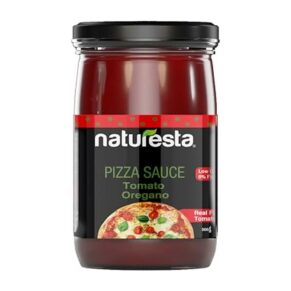 Naturesta Pizza Sauce Tomato Oregano 300g – Authentic Rich Flavor – Healthy Keto-Friendly Choice
