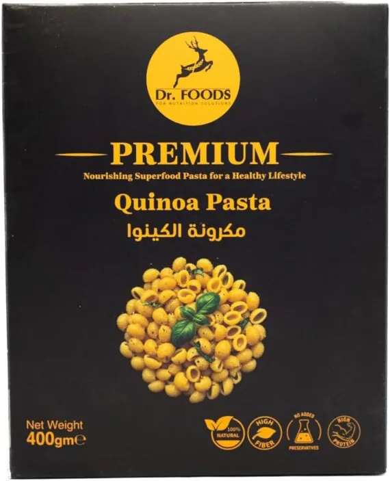 مكرونة الكينوا دكتور فود-Dr Foods Premium Quinoa Pasta
