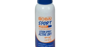 BOBAI Sun Screen Sport Spray (Active Dry) 200ml | بوباى سبورت واقي من الشمس بخاخ ضد الماء 200 مل – حماية فعّالة أثناء النشاط