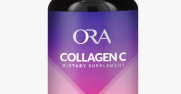 أورا كولاجين سي, كولاجين للبشرة, كولاجين للشعر, مكمل كولاجين طبيعي, فيتامين سي, مكمل غذائي للجمال, الكولاجين البقري, نضارة البشرة, تقوية الأظافر, مكملات التجميل ORA Collagen C – Hydrolyzed Collagen Peptides with Vitamin C for Skin, Hair & Nails