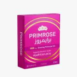 برايمروز – كبسولات زيت زهرة الربيع المسائية 1000 مجم + فيتامين هـ لدعم صحة المرأة ORA Primrose – Evening Primrose Oil 1000 mg + Vitamin E 20 mg Softgels for Women’s Health