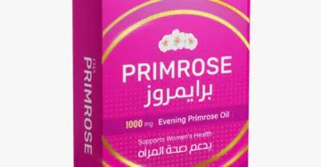 برايمروز – كبسولات زيت زهرة الربيع المسائية 1000 مجم + فيتامين هـ لدعم صحة المرأة ORA Primrose – Evening Primrose Oil 1000 mg + Vitamin E 20 mg Softgels for Women’s Health