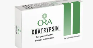 ORA Trypsin – Enteric-Coated Trypsin & Chymotrypsin Tablets for Inflammation and Recovery أورا تريبسين – أقراص مغلفة معويًا تحتوي على تربسين وكيموتربسين لعلاج الالتهابات