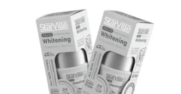 Starville Lightening Roll On Fragrance Free – 60ml, brightening deodorant for sensitive skin without fragrance. ستارفيل رول أون تفتيح بدون رائحة – 60 مل، مزيل عرق لتفتيح البشرة الحساسة بدون عطر.