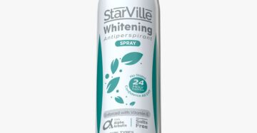 Starville Whitening Antiperspirant Spray Fresh Breeze – 200ml, deodorant spray with brightening effect and long-lasting freshness. ستارفيل سبراي مزيل عرق وتفتيح فريش بريز – 200 مل، مزيل عرق بتفتيح وانتعاش طويل الأمد.