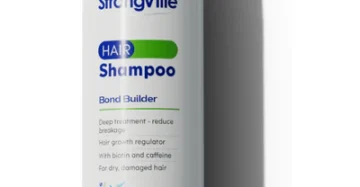 Strongville Extra Hair Shampoo – 220 ml strengthening and anti-hair fall shampoo. سترونج فيل شامبو للشعر – 220 مل، شامبو لتقوية ومنع تساقط الشعر.