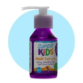 Superkids Hair Serum 100ml – nourishing and frizz control serum for kids’ hair سوبركيدز سيروم للشعر 100 مل – سيروم مغذي وآمن لشعر الأطفال