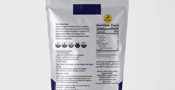 أرز أسود عضوي فاخر من دكتور فودز – غني بالألياف ومضادات الأكسدة، منتج طبيعي 100%. Dr. Foods Organic Black Rice – Premium whole-grain superfood rich in fiber and antioxidants.