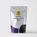 أرز أسود عضوي فاخر من دكتور فودز – غني بالألياف ومضادات الأكسدة، منتج طبيعي 100%. Dr. Foods Organic Black Rice – Premium whole-grain superfood rich in fiber and antioxidants.
