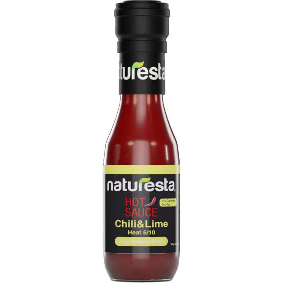صلصة الشطة والليمون الحارة-Naturesta Chili and Lime Hot Sauce
