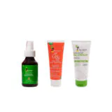 Raw African Beauty Set Leave-In Follicle Booster Face Wash-رو افريكان بيوتي سيت ليف إن فوليكل بوستر غسول وجه