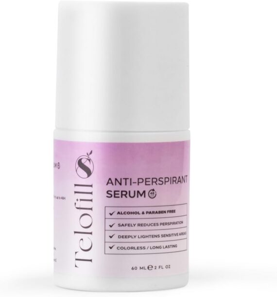 Telofil Roll-On Antiperspirant 60ml| تيلوفيل رول اون مضاد للتعرق 60مل